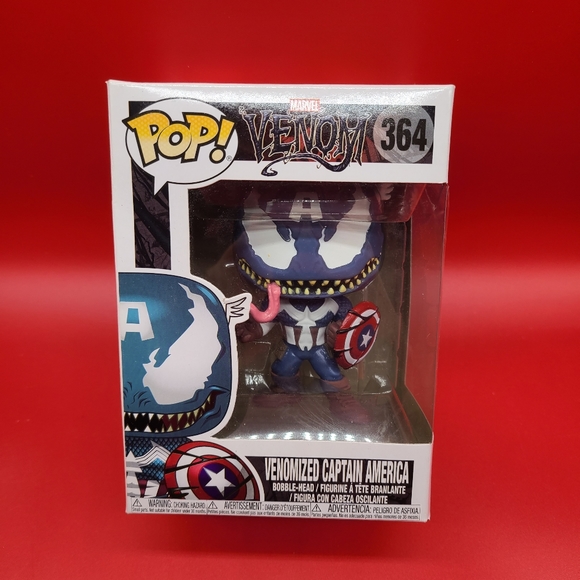 🌟 Funko POP! Venomized Captain America - Picture 1 of 4